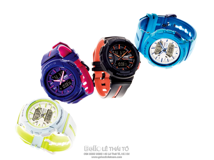 BGA-240L-2A1 - Đồng hồ Casio G-Shock chính hãng - Bên trong dây đeo có phần bảo vệ để vừa vặn hơn với cổ tay.