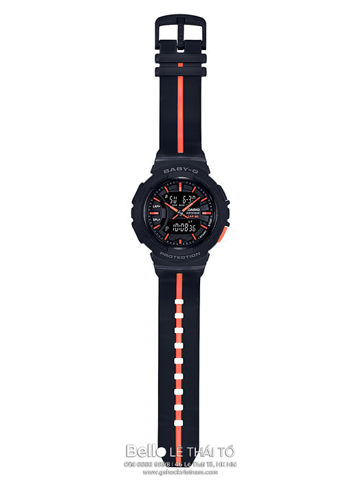 BGA-240L-1A - Đồng hồ Casio G-Shock chính hãng - Bên trong dây đeo có phần bảo vệ để vừa vặn hơn với cổ tay.