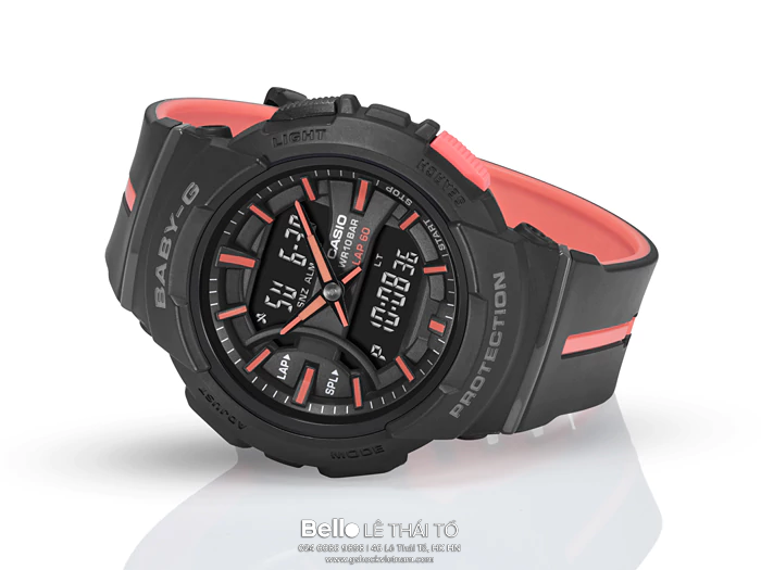 BGA-240L-1A - Đồng hồ Casio G-Shock chính hãng - Bên trong dây đeo có phần bảo vệ để vừa vặn hơn với cổ tay.
