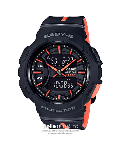 BGA-240L-1A - Đồng hồ Casio G-Shock chính hãng - Bên trong dây đeo có phần bảo vệ để vừa vặn hơn với cổ tay.