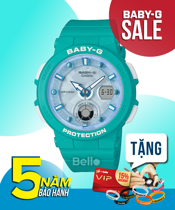 Baby-G BGA-250-2A - Đồng hồ Casio Baby-G Chính hãng - G-Shock Nữ Giá rẻ