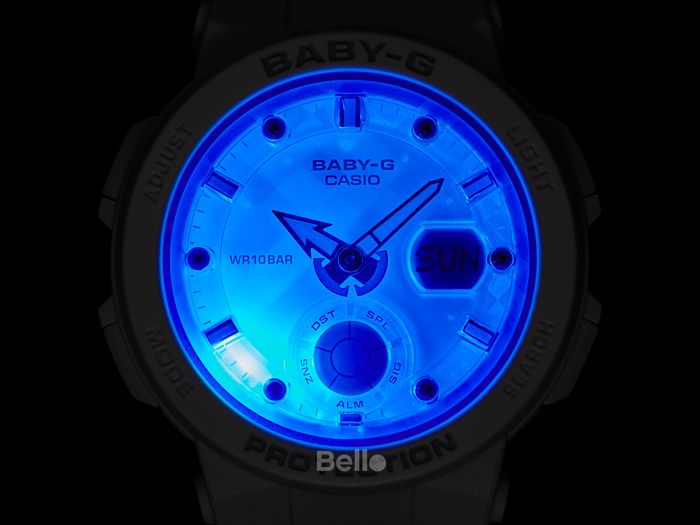BGA-250-7A1 - Casio Baby-G BGA-250 với đèn Neon tuyệt đẹp, chống nước đi bơi đi biển