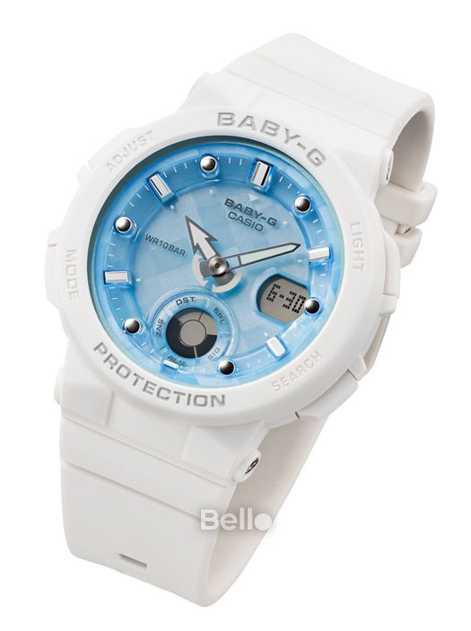 BGA-250-7A1 - Casio Baby-G BGA-250 với đèn Neon tuyệt đẹp, chống nước đi bơi đi biển