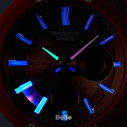 BGA-255-4A- Đồng hồ Casio G-Shock chính hãng - Dòng Baby-G đèn Neon