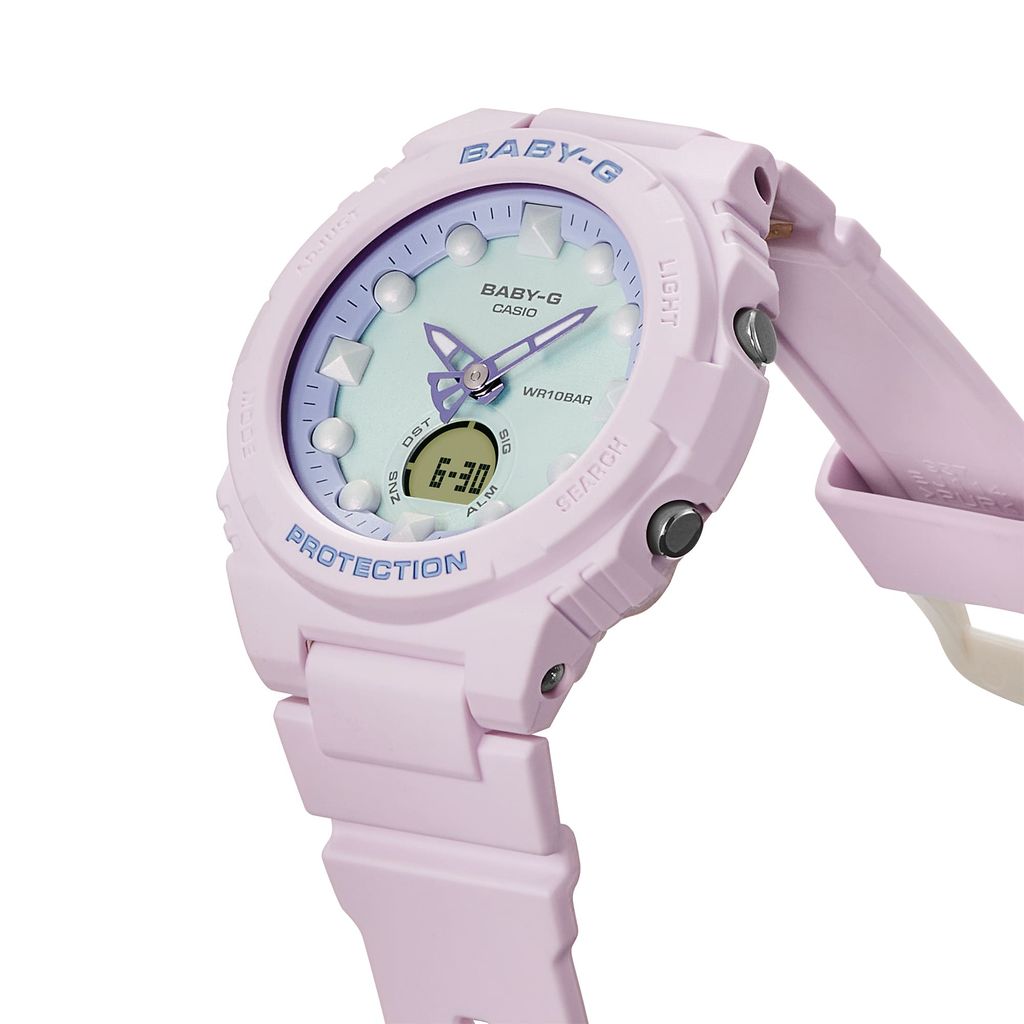  [Pin Miễn Phí Trọn Đời] BGA-320FH-4ADR - Đồng hồ Casio Baby-G - Tem Vàng Chống Giả 