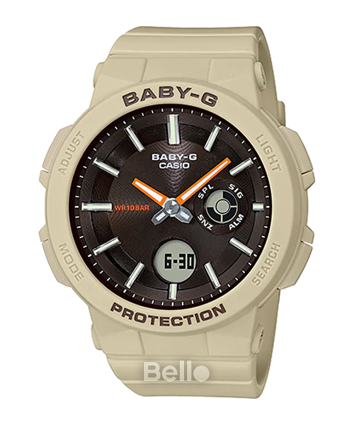 Casio Baby-G BGA-255-5A - với đèn Neon tuyệt đẹp, chống nước đi bơi đi biển