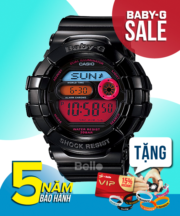 Baby-G BGD-140-1B - Đồng hồ Casio Baby-G Chính hãng - G-Shock Nữ Giá rẻ