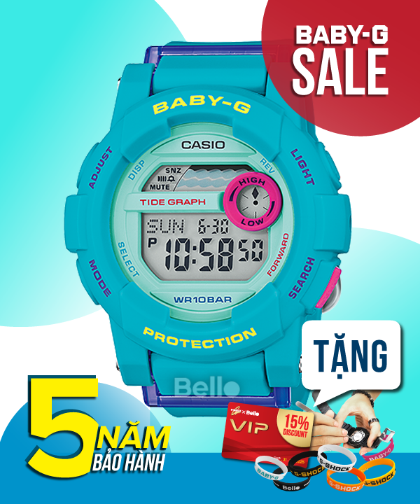 Baby-G BGD-180FB-2 - Đồng hồ Casio Baby-G Chính hãng - G-Shock Nữ Giá rẻ