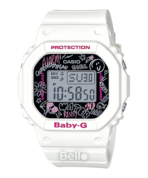 Casio Baby-G BGD-560SK-7 - Casio Baby-G chính hãng - Họa tiết Graffiti mạnh mẽ