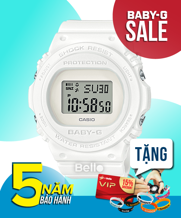 Baby-G BGD-570-7 - Đồng hồ Casio Baby-G Chính hãng - G-Shock Nữ Giá rẻ