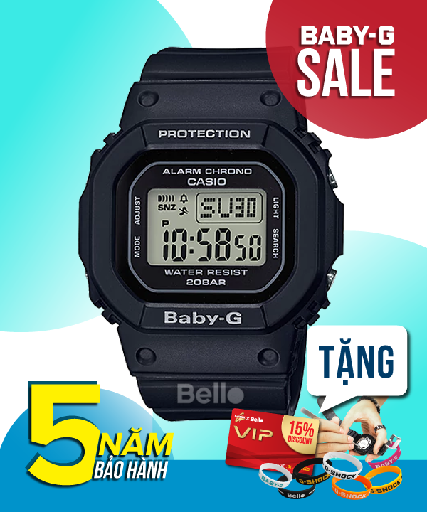  [Pin Miễn Phí Trọn Đời] BGD-560-1 - Đồng hồ Casio Baby-G - Tem Vàng Chống Giả 