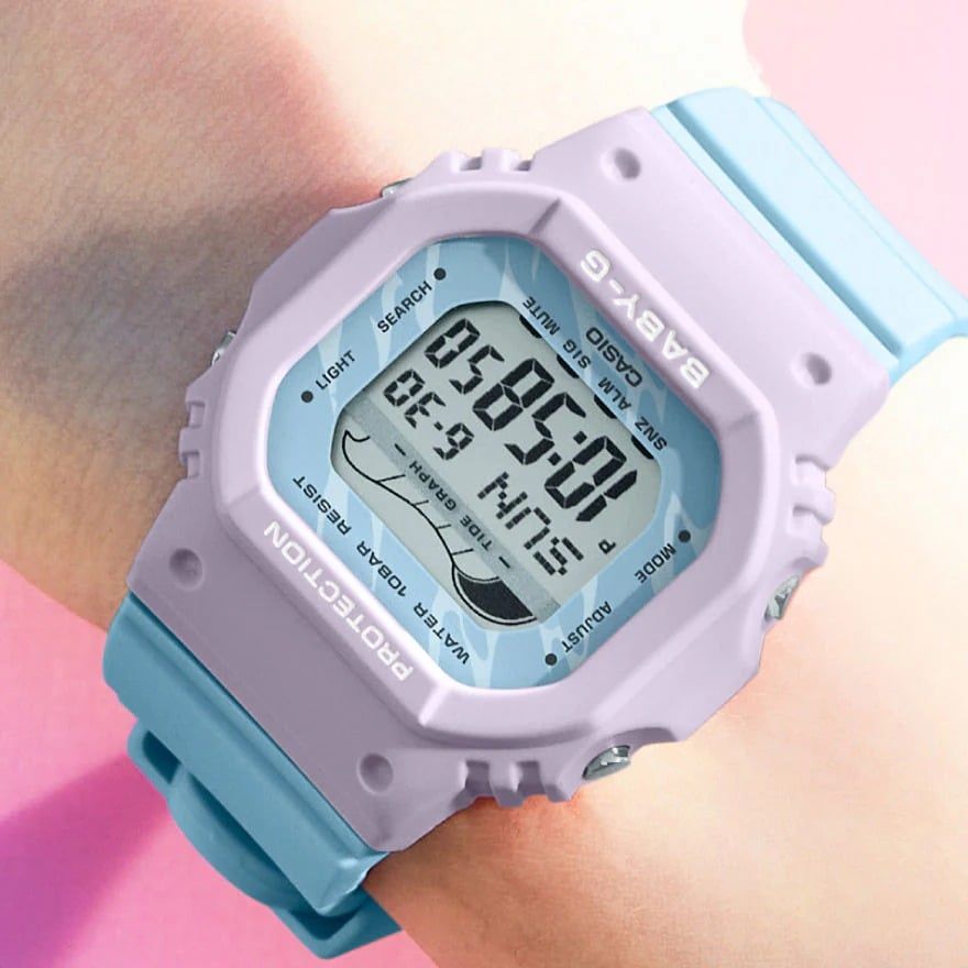  [Pin Miễn Phí Trọn Đời] BLX-565-2DR - Đồng hồ Casio Baby-G - Tem Vàng Chống Giả 