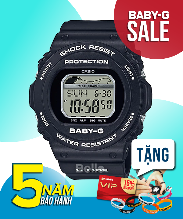 Baby-G BLX-570-1 - Đồng hồ Casio Baby-G Chính hãng - G-Shock Nữ Giá rẻ