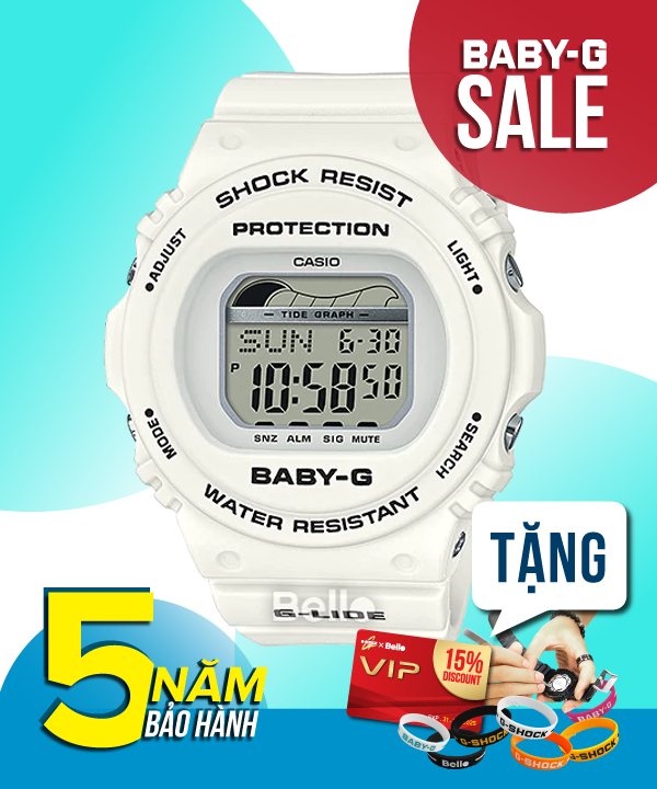 Baby-G BLX-570-7 - Đồng hồ Casio Baby-G Chính hãng - G-Shock Nữ Giá rẻ