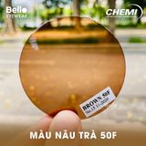  Chemi Crystal U2 Màu Nâu Trà 50F 