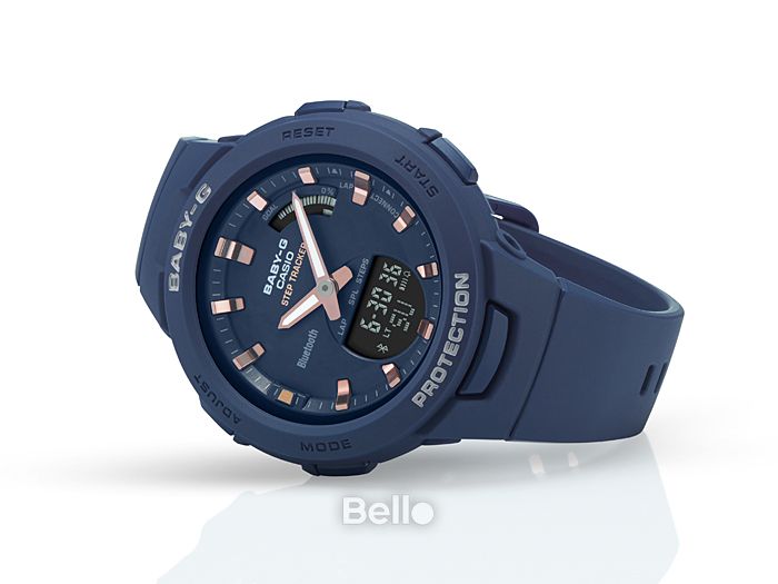  [Pin Miễn Phí Trọn Đời] BSA-B100-2A - Đồng hồ Casio Baby-G - Tem Vàng Chống Giả 