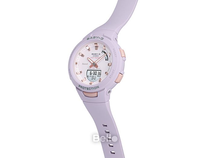  [Pin Miễn Phí Trọn Đời] BSA-B100-4A2 - Đồng hồ Casio Baby-G - Tem Vàng Chống Giả 