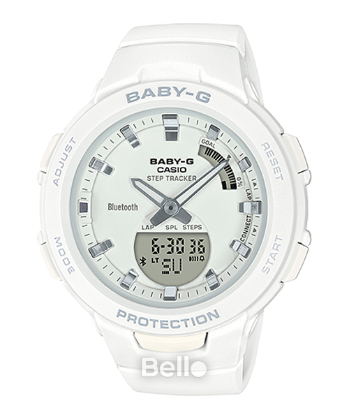  [Pin Miễn Phí Trọn Đời] BSA-B100-7A - Đồng hồ Casio Baby-G - Tem Vàng Chống Giả 