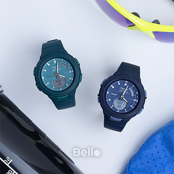 Baby-G Bluetooth® BSA-B100AC-2A - Đồng hồ Casio Baby-G Chính hãng - G-Shock Nữ Giá rẻ
