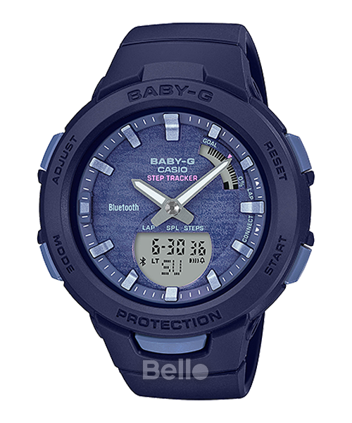 Baby-G Bluetooth® BSA-B100AC-2A - Đồng hồ Casio Baby-G Chính hãng - G-Shock Nữ Giá rẻ