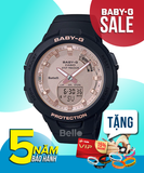  [Pin Miễn Phí Trọn Đời] BSA-B100MF-1A - Đồng hồ Casio Baby-G - Tem Vàng Chống Giả 