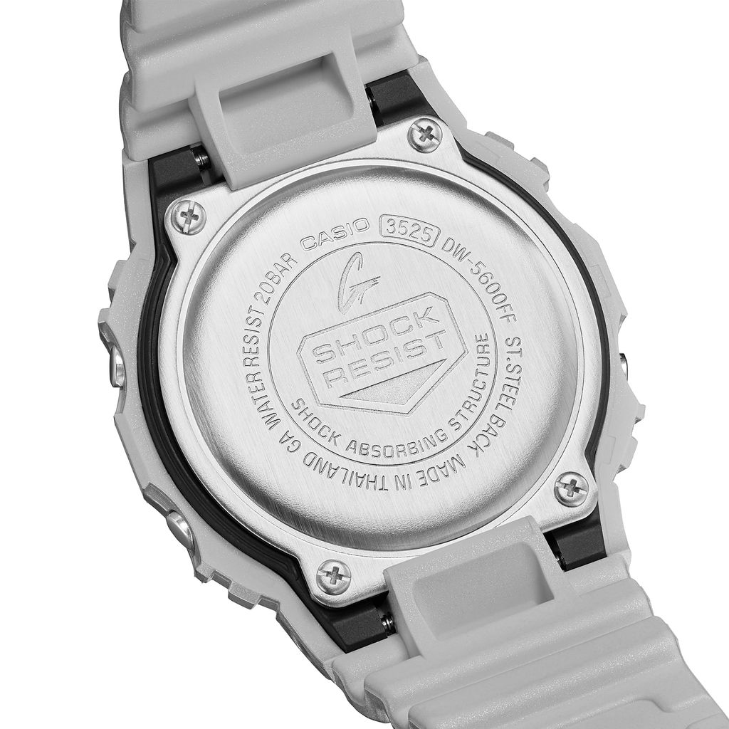  [Pin Miễn Phí Trọn Đời] DW-5600FF-8DR - Đồng hồ G-Shock Nam - Tem Vàng Chống Giả 