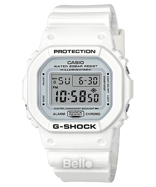DW-5600MW-7 - Đồng hồ Casio G-Shock chính hãng - Marine White