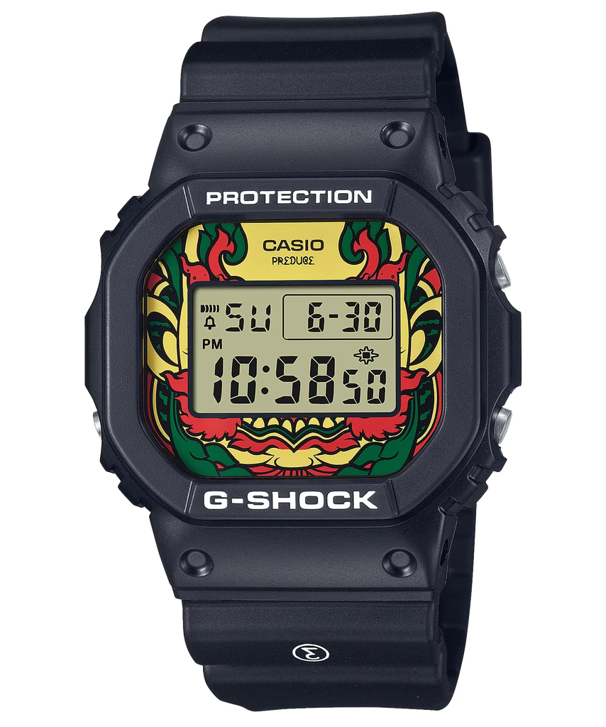  [Pin Miễn Phí Trọn Đời] DW-5600PRE22-1 - Đồng hồ G-Shock Nam - Tem Vàng Chống Gỉa 