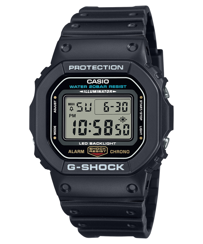  [Pin Miễn Phí Trọn Đời] DW-5600UE-1DR - Đồng hồ G-Shock Nam - Tem Vàng Chống Giả 