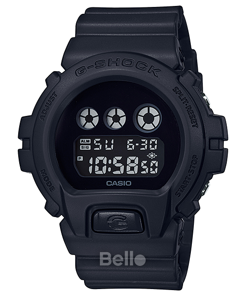 DW-6900BBA-1 - Đồng hồ Casio G-Shock chính hãng - Ba chỉ báo mặt số riêng biệt.