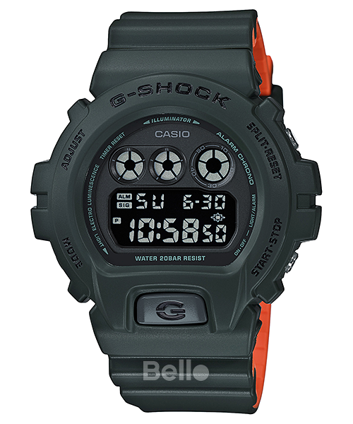 DW-6900LU-3 - Đồng hồ Casio G-Shock chính hãng - Mẫu mới này trang trí nhiều màu sắc thực dụng đương đại cho mẫu máy DW-6900 bất tử để tạo ra các thiết kế mới đầy thu hút.