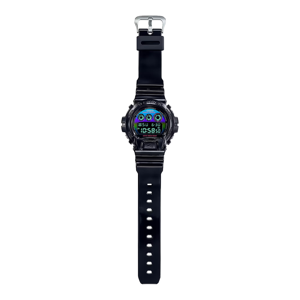  [Pin Miễn Phí Trọn Đời] DW-6900RGB-1DR - Đồng hồ G-Shock Nam - Tem Vàng Chống Giả 