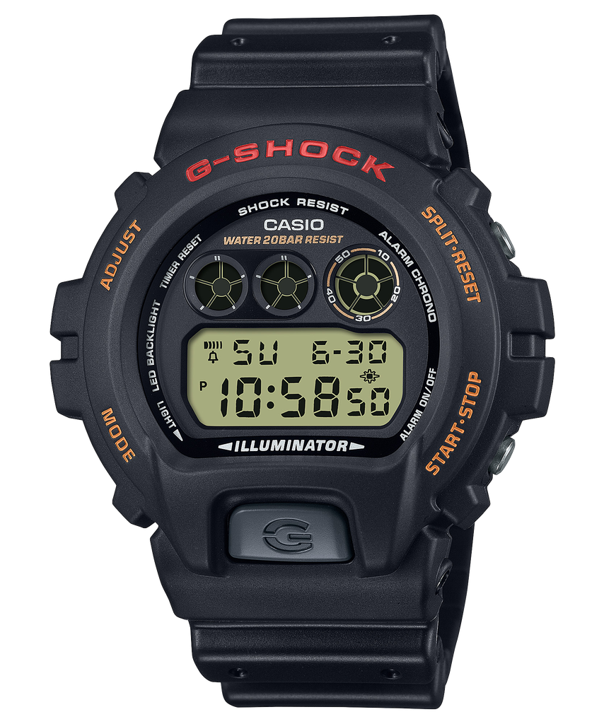  [Pin Miễn Phí Trọn Đời] DW-6900UB-9DR - Đồng hồ G-Shock Nam - Tem Vàng Chống Giả 