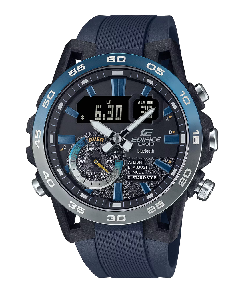  [Pin Miễn Phí Trọn Đời] ECB-40NP-1A - Đồng hồ Casio Edifice - Tem Vàng Chống Giả 