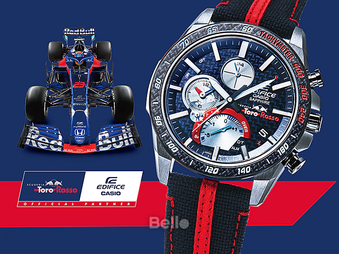EQB-1000TR-2A - Đồng hồ Casio Edifice mặt kính Saphia, kết nối Bluetooth