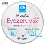  Tròng Kính Chống Mỏi Essilor Eyezen Max (+0.85) BlueUV Capture cho người 40 đến 44 tuổi 