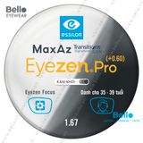  Tròng Kính Chống Mỏi Đổi Màu Essilor Eyezen Pro Gen 8 Xám Khói cho người 35 đến 39 tuổi 