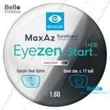  Tròng Kính Chống Mỏi Đổi Màu Essilor Eyezen Start Gen 8 Xám Khói cho người dưới 17 tuổi 