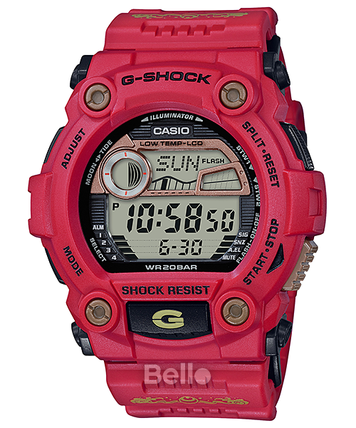 G-7900SLG-4- Đồng hồ Casio G-Shock chính hãng - Sự tích Thất Phúc Thần-EBISU