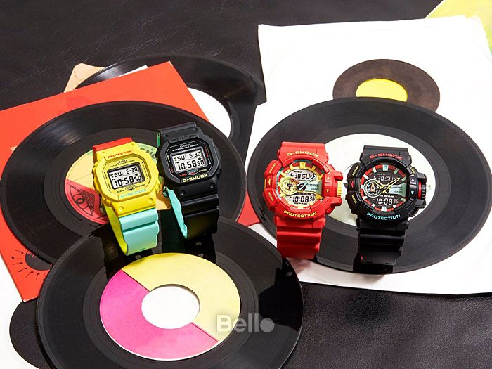 GA-400CM-4A - Đồng hồ Casio G-Shock chính hãng - Màu Breezy Rasta mới.