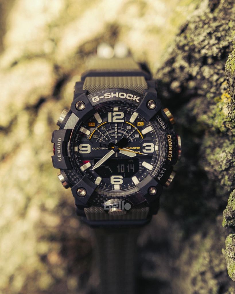  [Pin Miễn Phí Trọn Đời] GG-B100-1A3 - Đồng hồ G-Shock Nam - Tem Vàng Chống Giả 