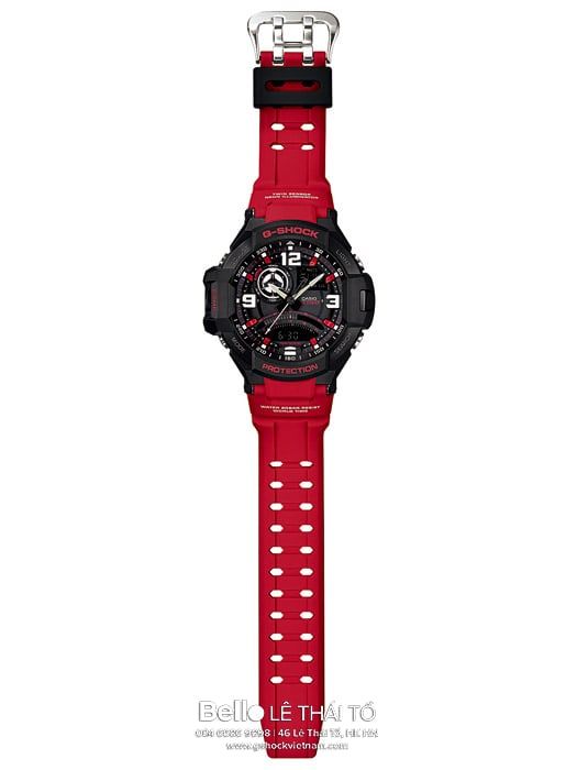  [Pin Miễn Phí Trọn Đời] GA-1000-4B - Đồng hồ G-Shock Nam - Tem Vàng Chống Giả 