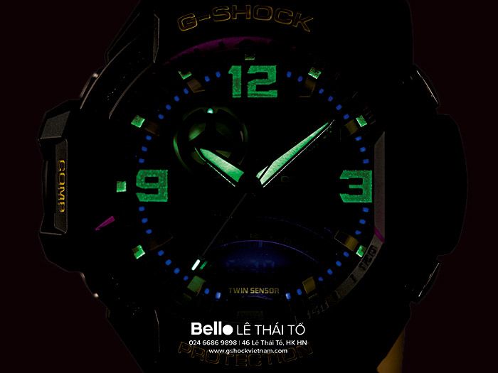 GA-1000FC-1A - Đồng hồ Casio G-Shock chính hãng - Dây đeo bằng nhựa polyamide
