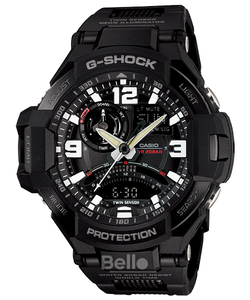 GA-1000FC-1A - Đồng hồ Casio G-Shock chính hãng - Dây đeo bằng nhựa polyamide
