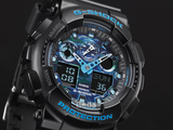  [Pin Miễn Phí Trọn Đời] GA-100CB-1A - Đồng hồ G-Shock Nam - Tem Vàng Chống Giả 