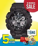  [Pin Miễn Phí Trọn Đời] GA-100CF-8A - Đồng hồ G-Shock Nam - Tem Vàng Chống Giả 