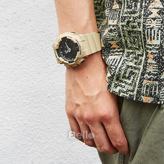 GA-100L-8A - Đồng hồ Casio G-Shock chính hãng - Dây 2 lớp