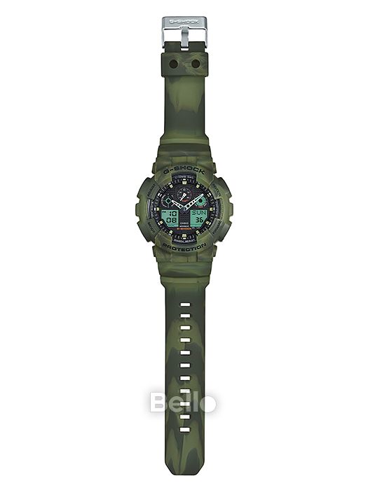 GA-100MM-3A - Đồng hồ Casio G-Shock chính hãng - họa tiết cẩm thạch