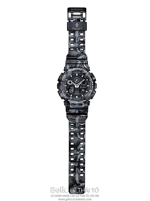 GA-100MRB-1A - Đồng hồ Casio G-Shock chính hãng - MARCELO BURLON.
