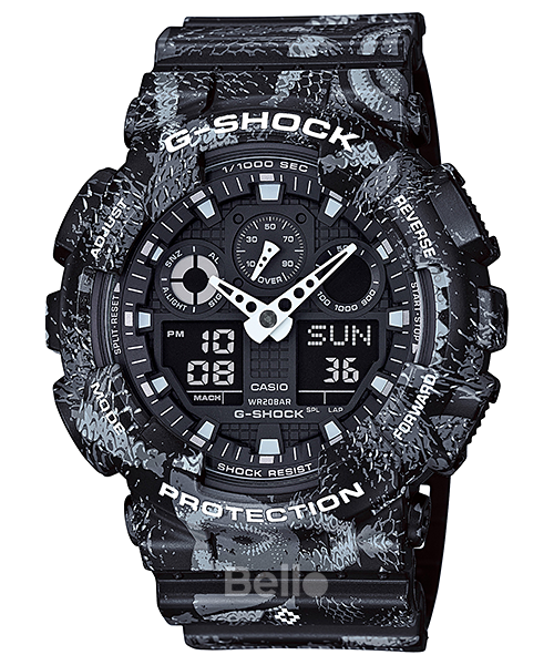 GA-100MRB-1A - Đồng hồ Casio G-Shock chính hãng - MARCELO BURLON.